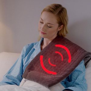 Heat Deluxe Massaging Weighted Heating Pad - Image 3