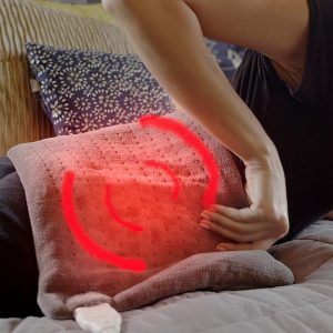 Heat Deluxe Massaging Weighted Heating Pad - Image 4