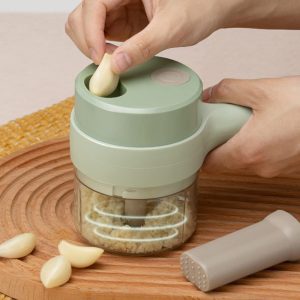 4 in 1 Handheld Electric Vegetable Cutter Set - Image 4