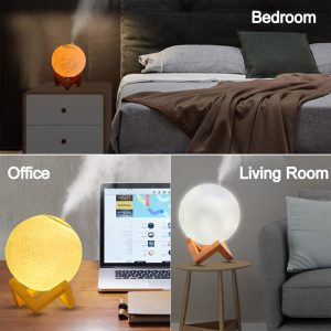 2 in 1 Moon Lamp + Humidifiers - Image 4