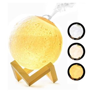 2 in 1 Moon Lamp + Humidifiers - Image 2
