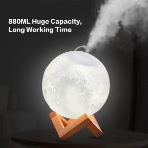 2 in 1 Moon Lamp + Humidifiers - Image 1