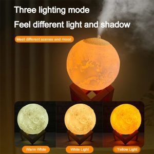 2 in 1 Moon Lamp + Humidifiers - Image 5