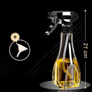 Heavy-duty Glass Oil Spray Bottle, 200ml - Image 1