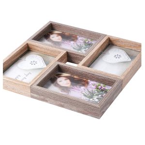 Wood Photo Frame - 4 Frames 10 x 15 cm - Image 5