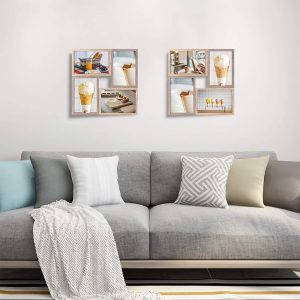 Wood Photo Frame - 4 Frames 10 x 15 cm - Image 3
