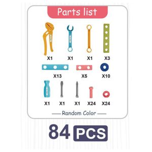 Creative Play Toy 84 pcs - Image 3