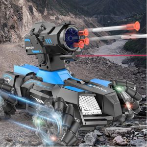 Soft Bullet Car Toys 360° Rotation - Image 1