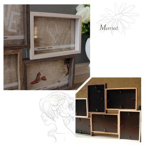 Wood Photo Frame – 6 Frames 10 x 15 cm - Image 4