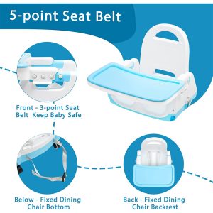 3-in-1 Baby High Chair Adjustable - Image 7