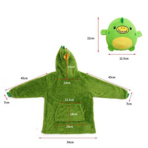 Soft & Warm Pets Kids Foldable Hoodie With Large Pocket  - Image 2
