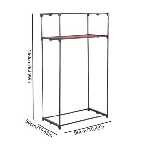 Wardrobe Hanger with Zippers - Image 3