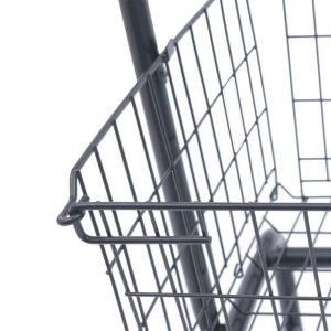 Clothes Stand Laundry Hanger, Shoe Rack & Metal Baskets - Image 4