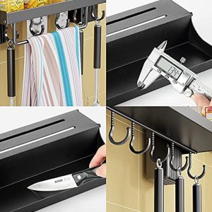 kitchen wall-mounted storage pot rack - Image 5