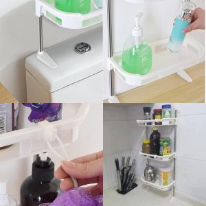 Wall Mount Bathroom Rack Organizer - Image 2