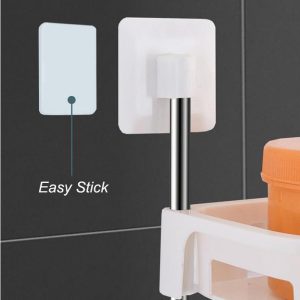 Wall Mount Bathroom Rack Organizer - Image 4