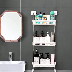 Wall Mount Bathroom Rack Organizer - Image 5