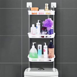 Wall Mount Bathroom Rack Organizer - Image 3