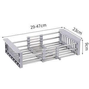 Multifunctional Kitchen Sink Drain Rack - Image 9