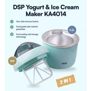 DSP KA4014, Ice Cream and yogurt maker - Image 4