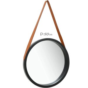 Round Hanging Decorative Vanity Mirror HB-57 - Image 5