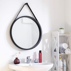 Round Hanging Decorative Vanity Mirror HB-57 - Image 2