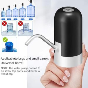 4W 1200mAh DC-3.7V Water Pump Dispenser With 304 Stainless Steel Hose MX-801 (L16 x W6.5 x H13)cm - Image 4