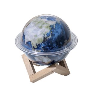 Earth LED Night Light Essential Oil Humidifier - Image 1