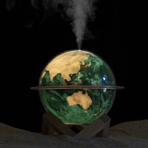 Earth LED Night Light Essential Oil Humidifier - Image 4