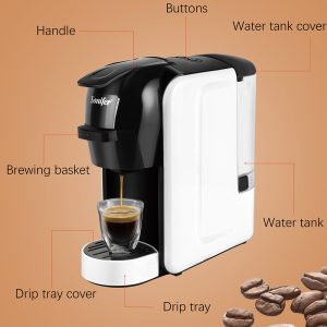 Sonifer SF-3559, Multi-functional Capsule Coffee Machine 600 Ml (1450W) - Image 3
