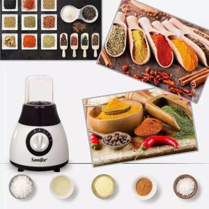 Sonifer SF-8010, Low Noise 2 in 1 Electric Blender - Image 3