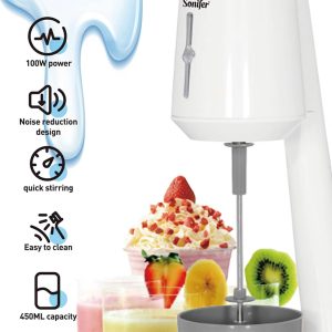 Sonifer SF-8110, Milkshake Maker 100W-450ml - Image 4