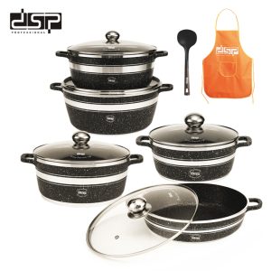 DSP Deluxe Non-Stick Multi-Cookware set of 12 PCS CA015-S01 - Image 1