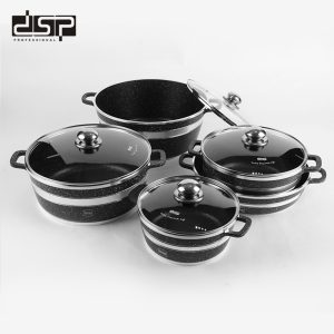 DSP Deluxe Non-Stick Multi-Cookware set of 12 PCS CA015-S01 - Image 2