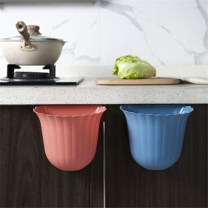 Garbage Bin Flower Shape Hanging Trash Can - Image 7