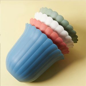 Garbage Bin Flower Shape Hanging Trash Can - Image 4