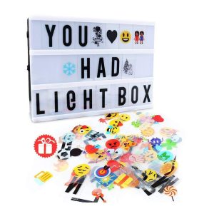 Cinema Light Box with Letters - Image 1