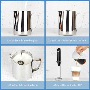 Milk Frother with Stand - Image 2
