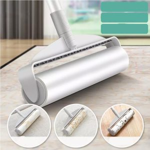 Pet Hair Remover Roller Paper Mop Stick - Image 9