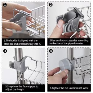 Kitchen Faucet Sponge Holder - Image 4