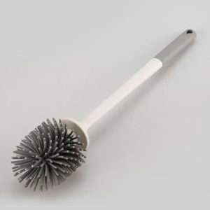 J&S Home, Silicone Toilet Brush With Draining Holder, JS185296 - Image 3