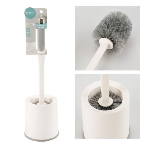 J&S Home, Toilet Brush Set With Holder, JS185291 - Image 1