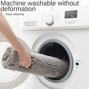 Non Slip Bath Mat,Super Soft Plush Shaggy 50x80cm - Image 5
