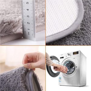 Non Slip Bath Mat,Super Soft Plush Shaggy 50x80cm - Image 6