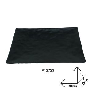 Plates Black Melamine Dinnerware - Image 6