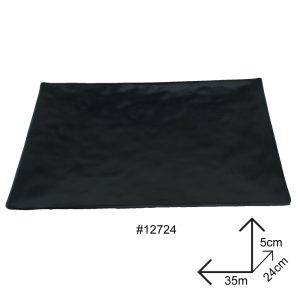 Plates Black Melamine Dinnerware - Image 7