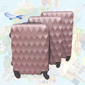Travel Bag, Luggage 3 Pcs Set #917 - Image 3