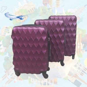 Travel Bag, Luggage 3 Pcs Set #917 - Image 4