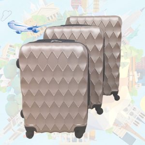 Travel Bag, Luggage 3 Pcs Set #917 - Image 5