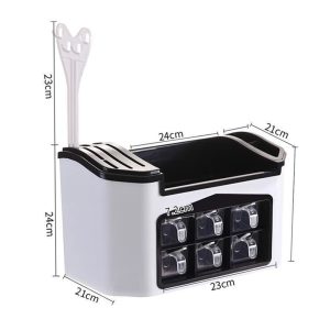 Spice Rack Organizer with Seasoning Jar Storage Box - Image 7